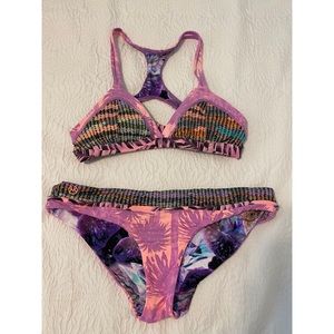 Maaji Reversible Palm Tree Bikini Set